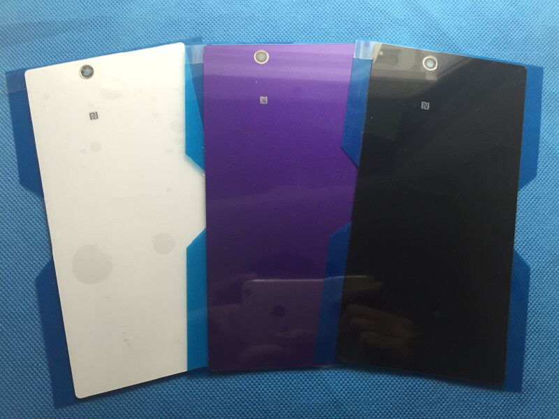 White / Black / Purple Battery Door Cover Back Housing For Sony Xperia Z Ultra XL39H xl39h XL39